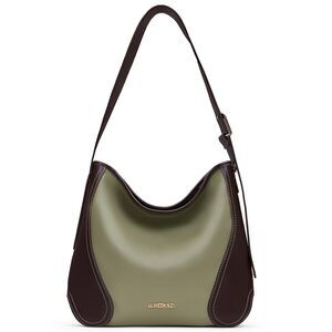 3987 Hobo Bag Shoulder Handbag Slouchy Purses with Adjustable Strap Tote